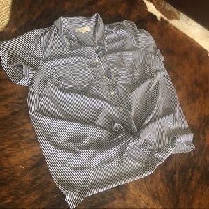 Loft Plus button down shirt